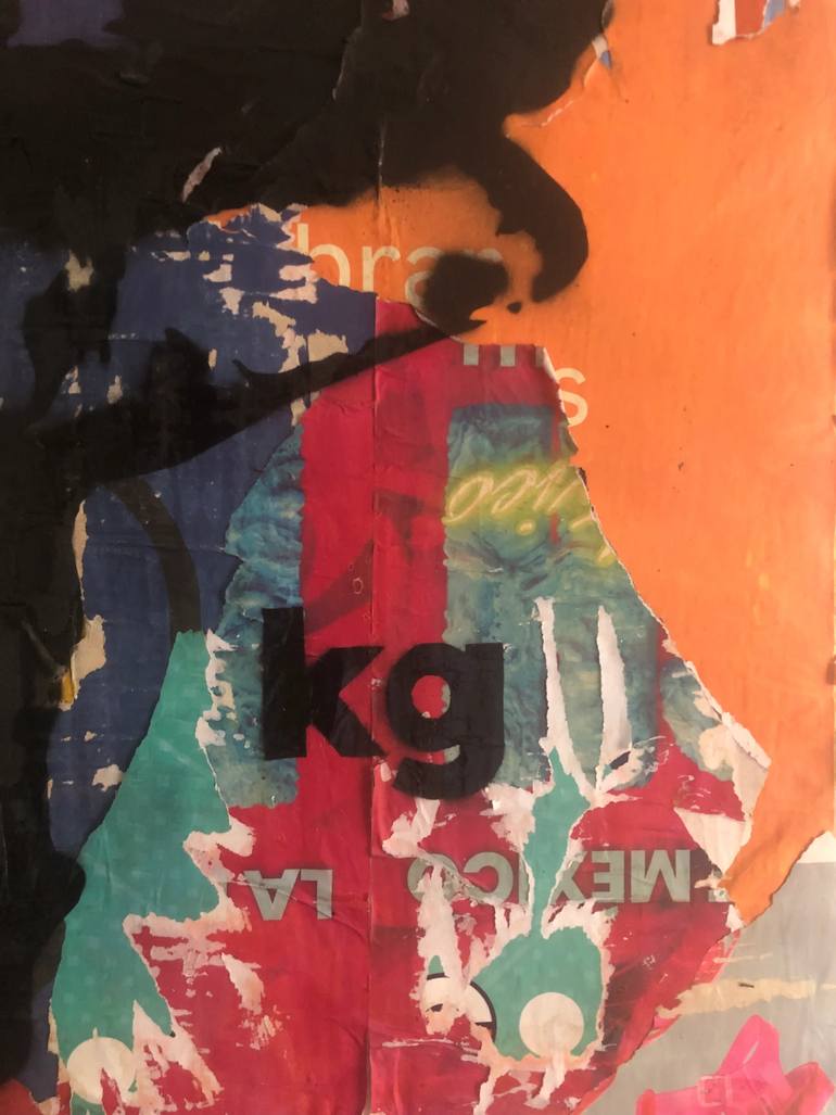 Original Abstract Expressionism Graffiti Painting by Borna Libertines