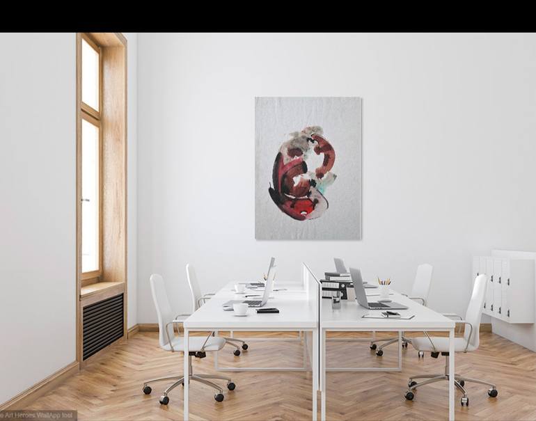 Original Abstract Mixed Media by Ambrosio Paolo