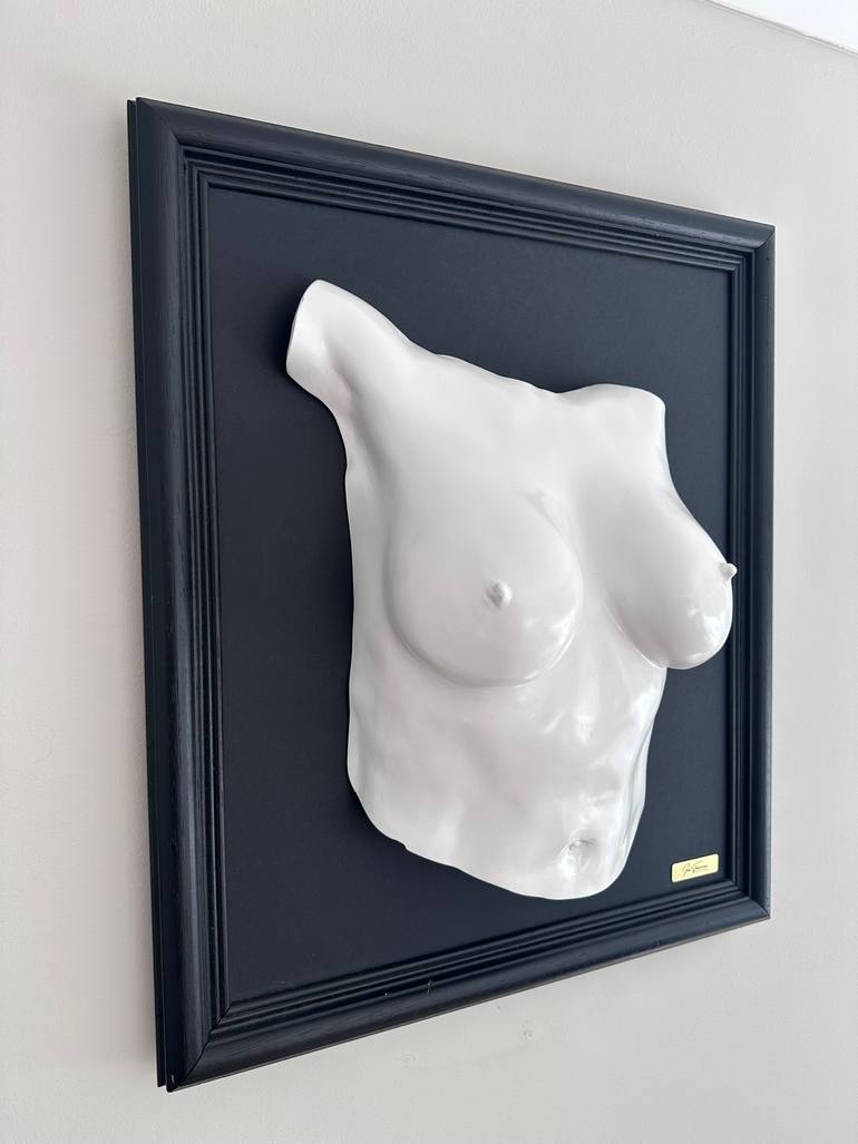 Original Black & White Erotic Sculpture by Ian Freeman