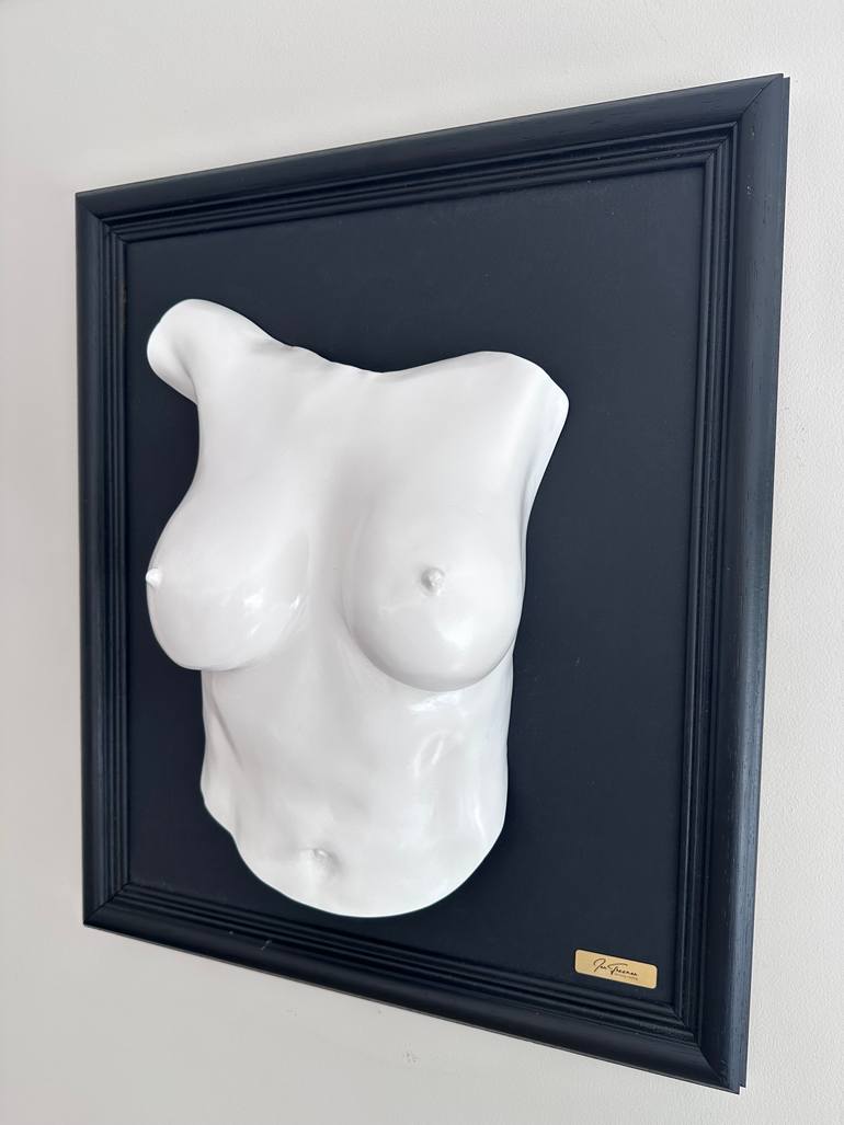 Original Black & White Erotic Sculpture by Ian Freeman