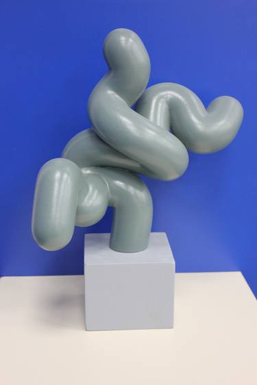 Original Conceptual Abstract Sculpture by Roberts Balins