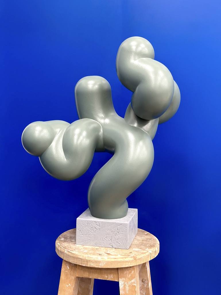Original Conceptual Abstract Sculpture by Roberts Balins