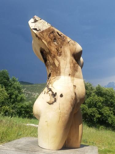Original Body Sculpture by Elisabeth De Quaasteniet