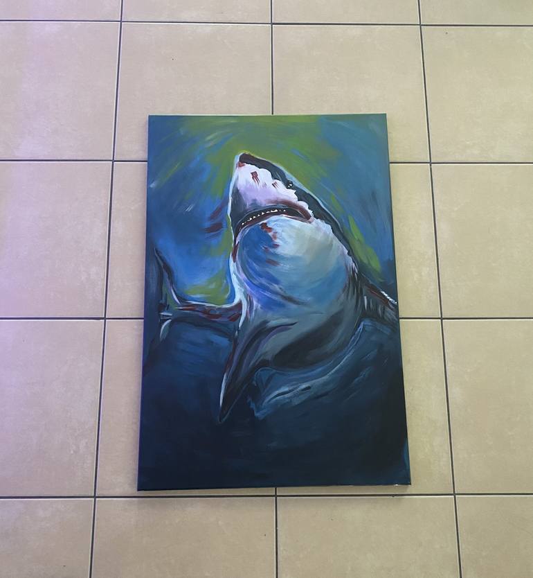Original Fish Painting by Jonathan Onoz
