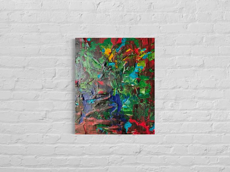 Original Abstract Painting by Nigel Holmes