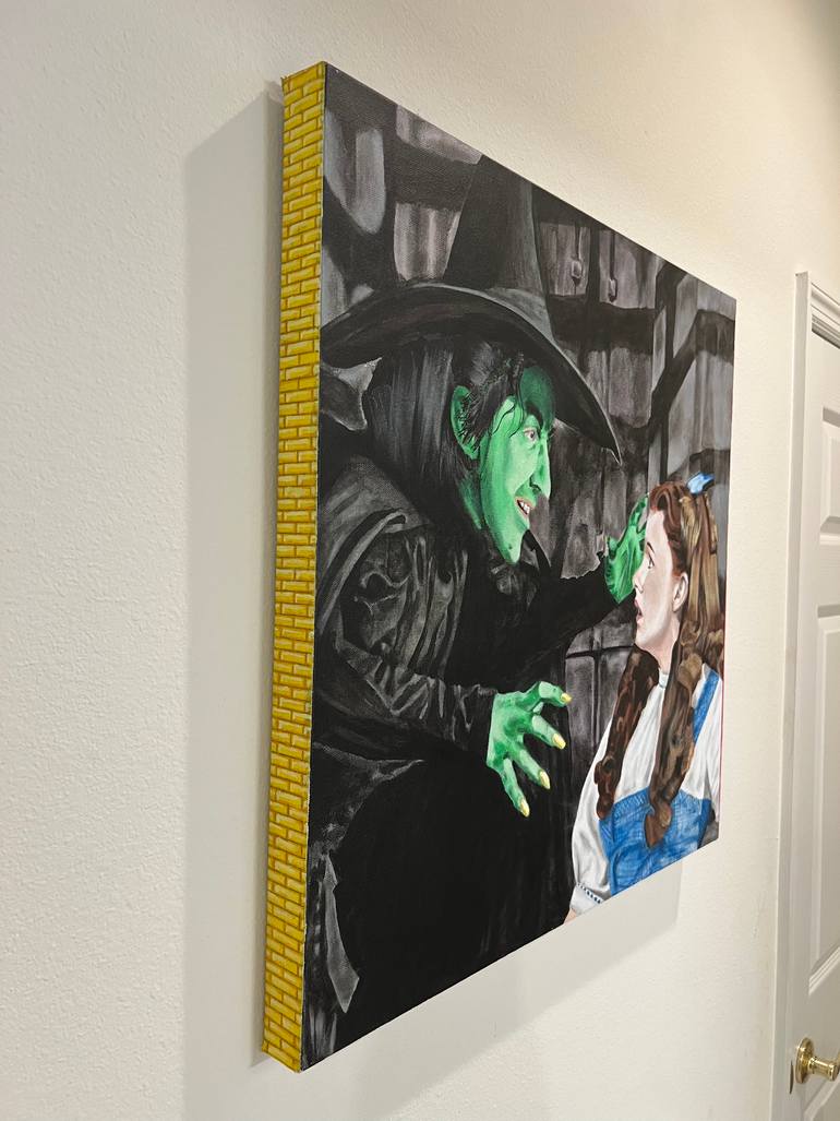 Original Realism Cinema Painting by Matthew Haghighi