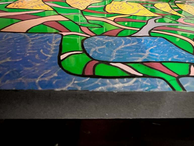 Original Figurative Nature Painting by Onurb Napeihcs