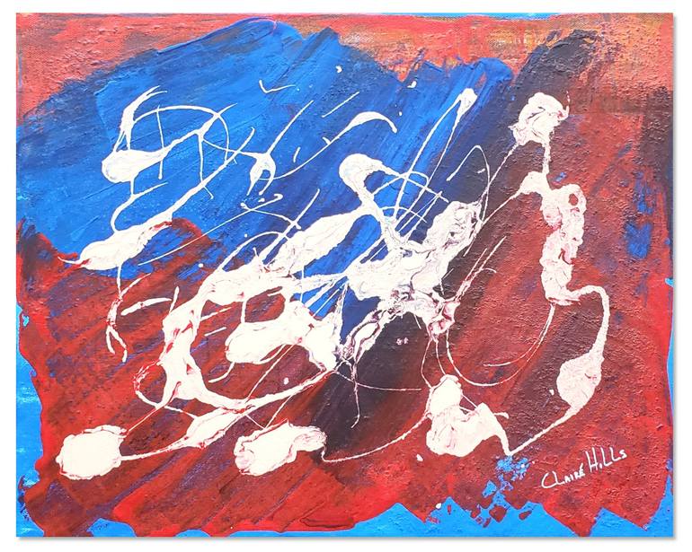 Original Abstract Painting by Clairé Hills