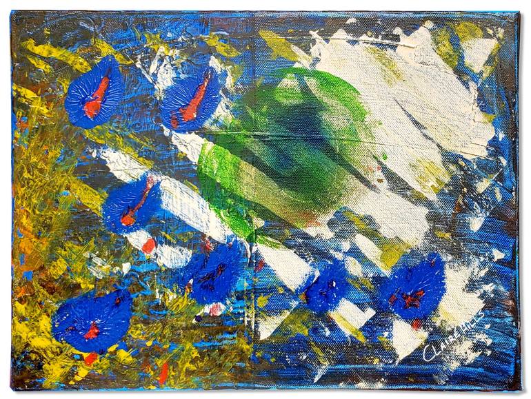 Original Abstract Expressionism Abstract Painting by Clairé Hills