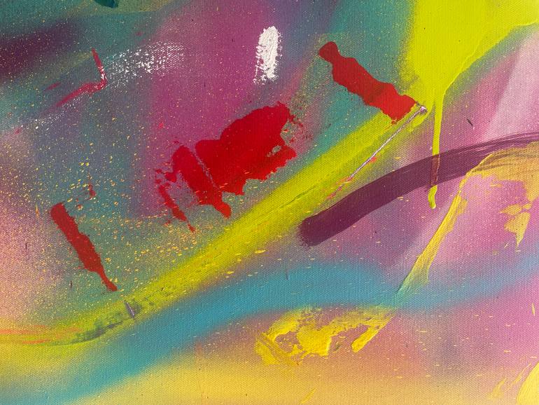 Original Abstract Expressionism Abstract Painting by Felipe Berenguela