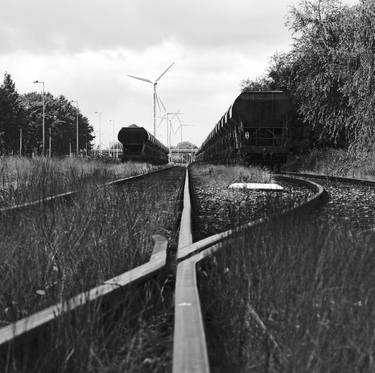 Train and Windmills panorama thumb