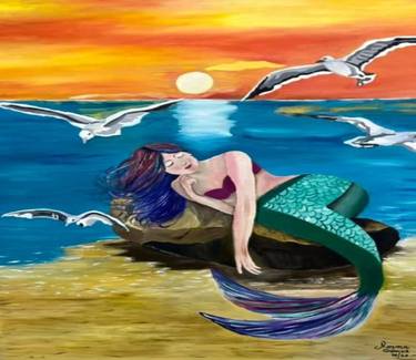 Original Beach Paintings by NORMA GRACIELA GOMEZ