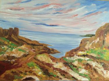 Original Realism Landscape Painting by Sergio Scilironi