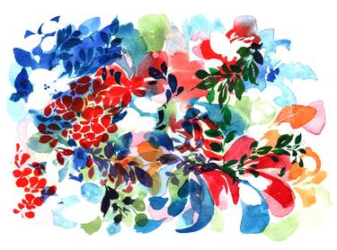 Original Floral Paintings by SAYAKA YAMAUCHI