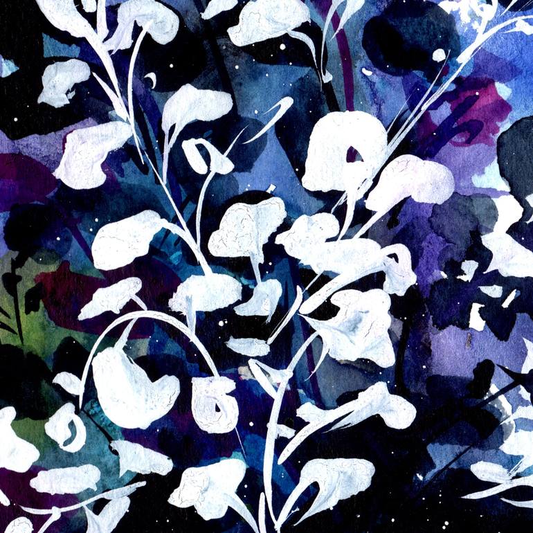 Original Floral Painting by SAYAKA YAMAUCHI