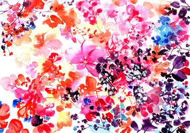 Original Floral Paintings by SAYAKA YAMAUCHI