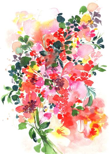 Original Floral Paintings by SAYAKA YAMAUCHI