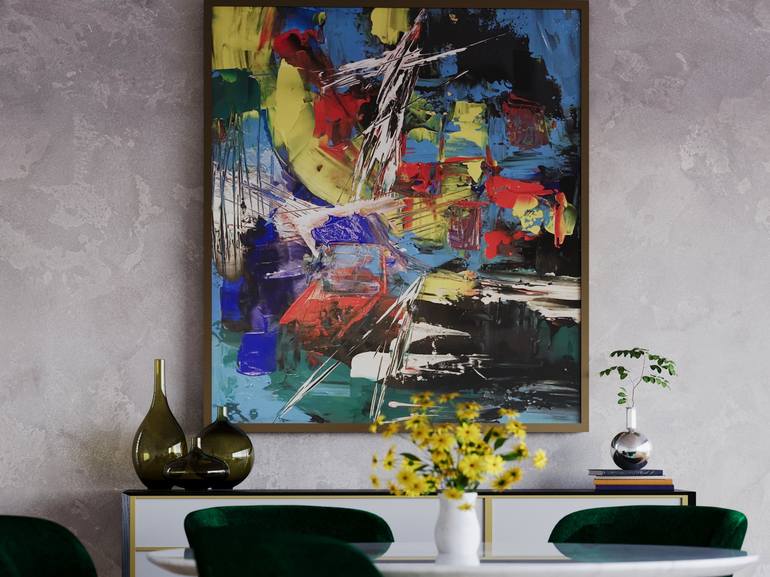 Original Abstract Painting by Yana Antonova