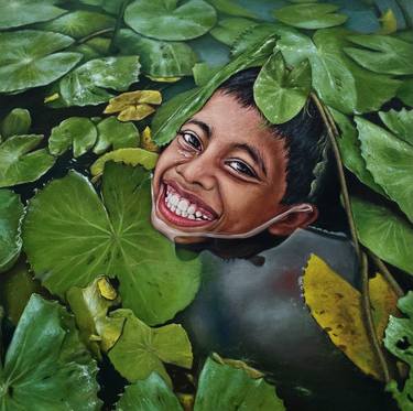 Original Realism Portrait Paintings by HK Joseph