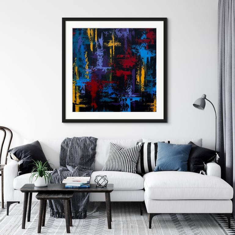 Original Contemporary Abstract Painting by Jowyn du Plessis
