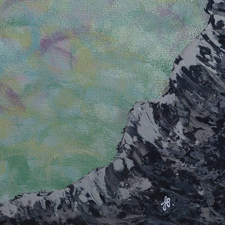 Original Abstract Floral Painting by Jowyn Du Plessis