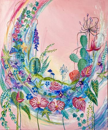 Original Floral Paintings by Vera Hylands
