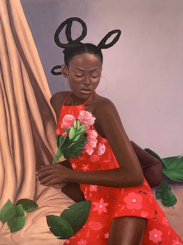 Original Portrait Paintings by Esther Obiwuru