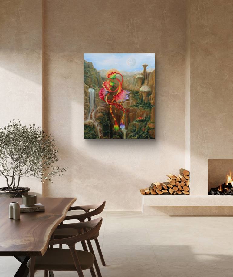 Original Surrealism Fantasy Painting by Gregory Pyra Piro