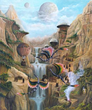 Print of Fantasy Paintings by Gregory Pyra Piro
