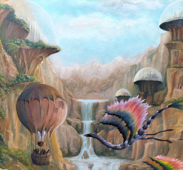 Original Fantasy Painting by Gregory Pyra Piro