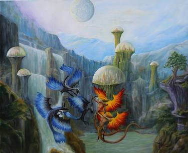 Original Fantasy Paintings by Gregory Pyra Piro