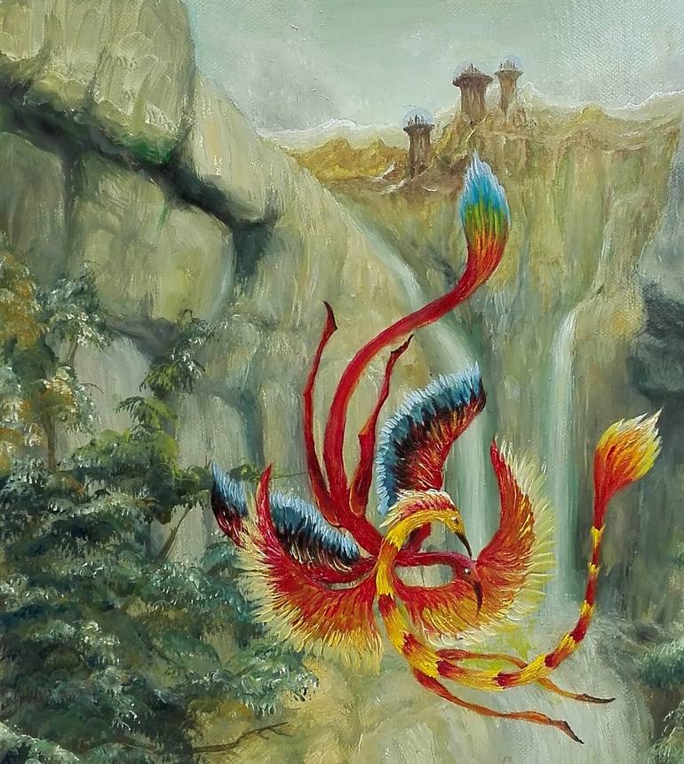 Original Symbolism Fantasy Painting by Gregory Pyra Piro