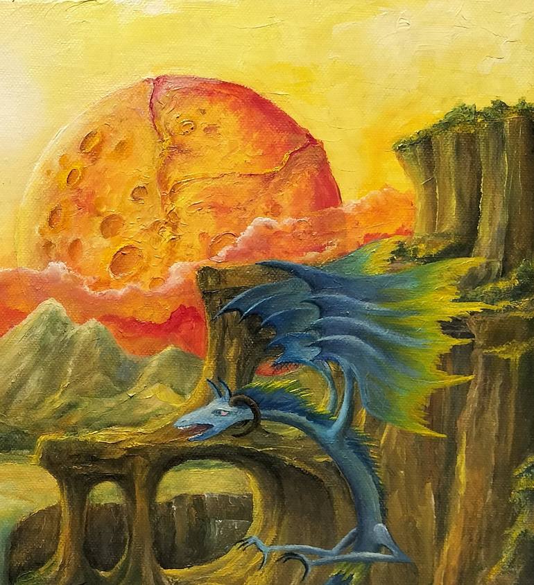 Original Fantasy Painting by Gregory Pyra Piro