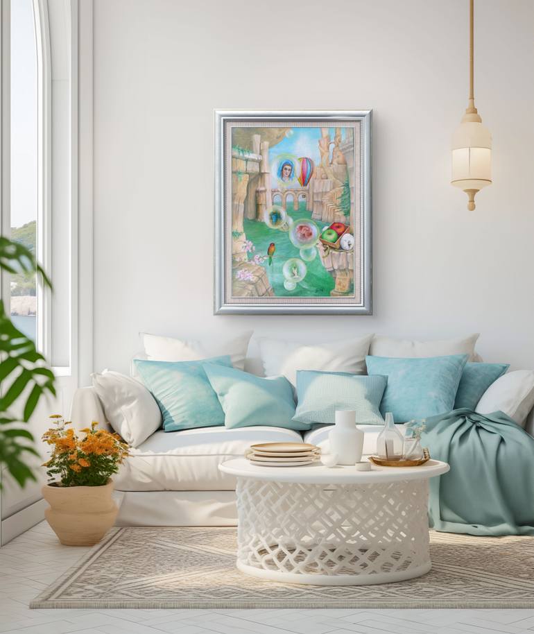 Original Symbolism Fantasy Painting by Gregory Pyra Piro