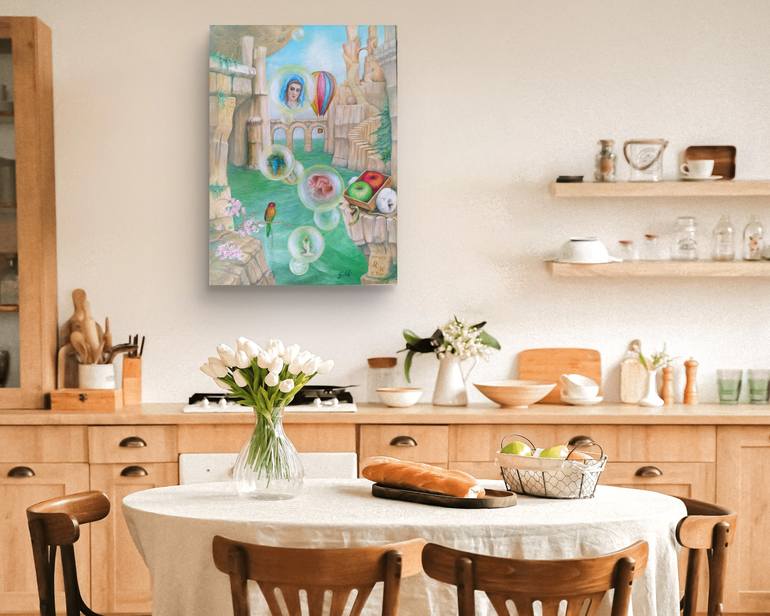 Original Symbolism Fantasy Painting by Gregory Pyra Piro