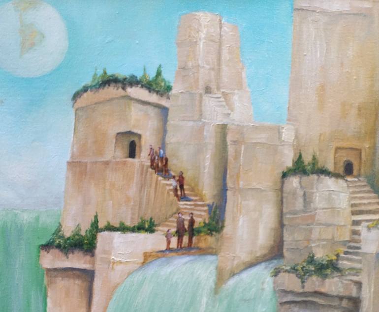 Original Surrealism Fantasy Painting by Gregory Pyra Piro