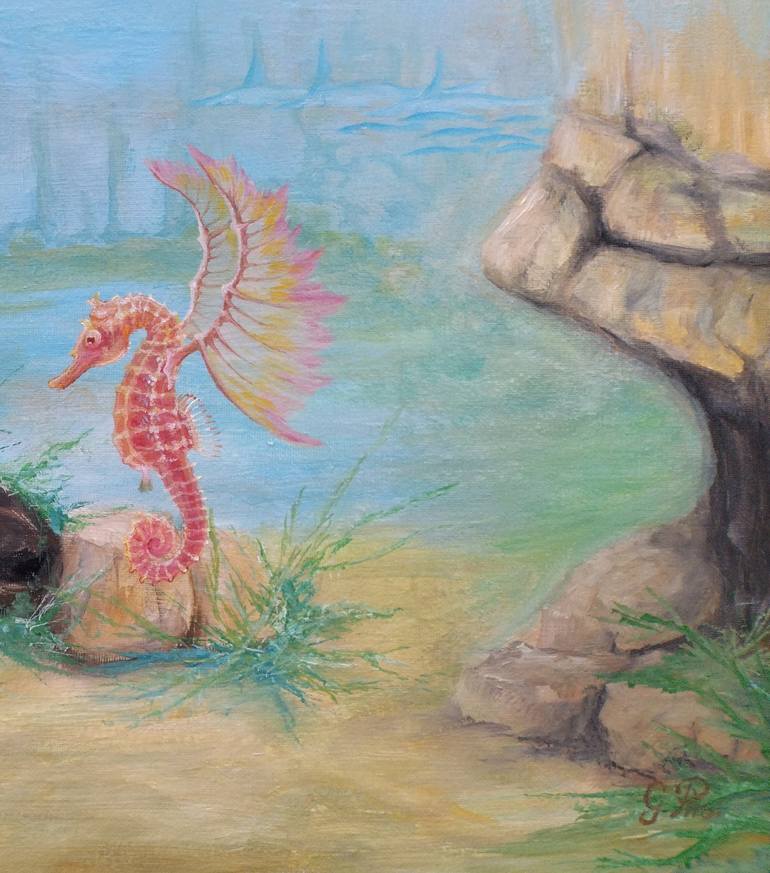 Original Symbolism Fantasy Painting by Gregory Pyra Piro