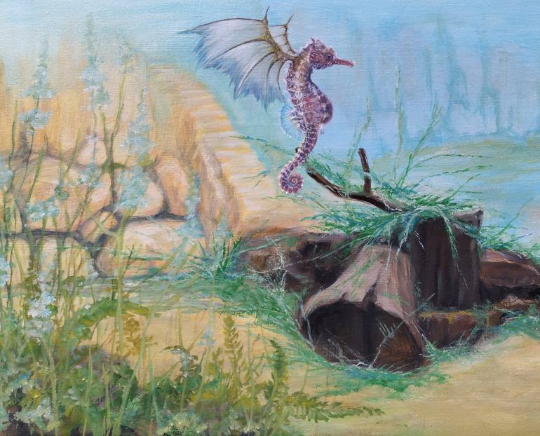 Original Symbolism Fantasy Painting by Gregory Pyra Piro