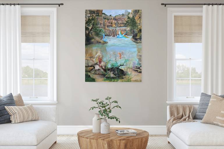 Original Surrealism Other Painting by Gregory Pyra Piro