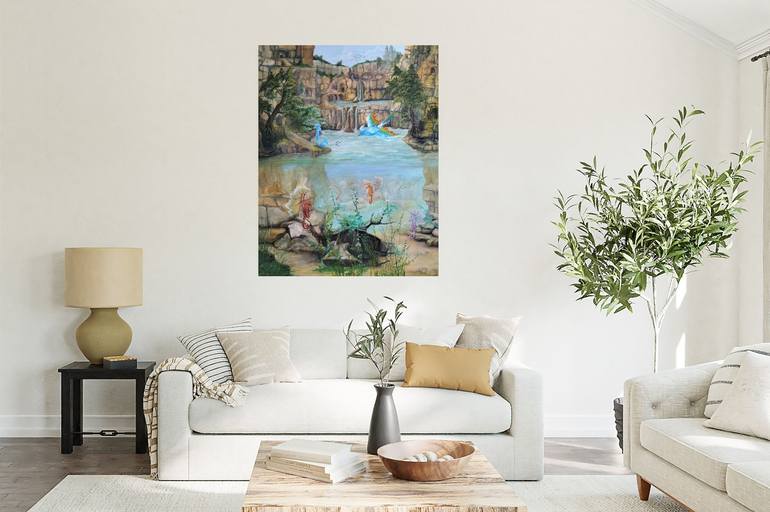 Original Surrealism Other Painting by Gregory Pyra Piro