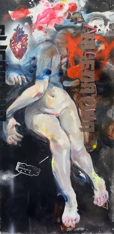 Print of Dada Body Paintings by Cyvyn Chen