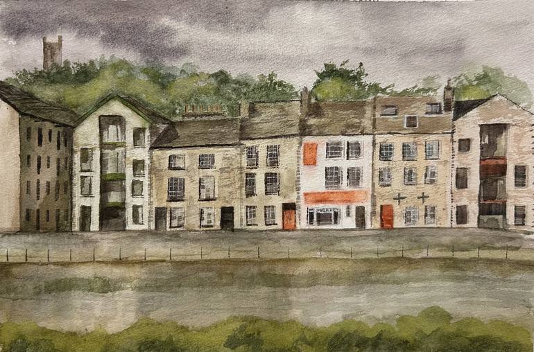 Original Impressionism Architecture Paintings by Lidia Ranns