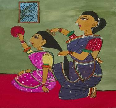 Original People Paintings by Dr Swati Chhirolya