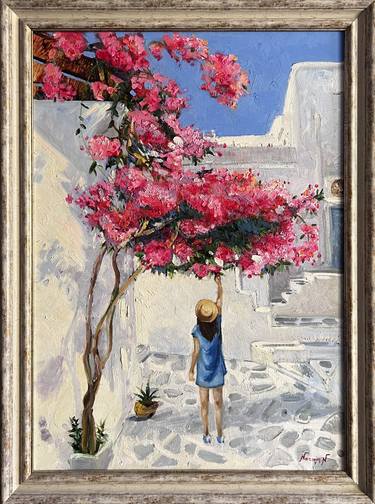 "Greece" 50x70, oil paint, canvas thumb