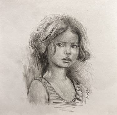 Original Portrait Drawings by Narmin Nasib