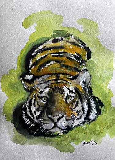 Print of Animal Paintings by Narmin Nasib