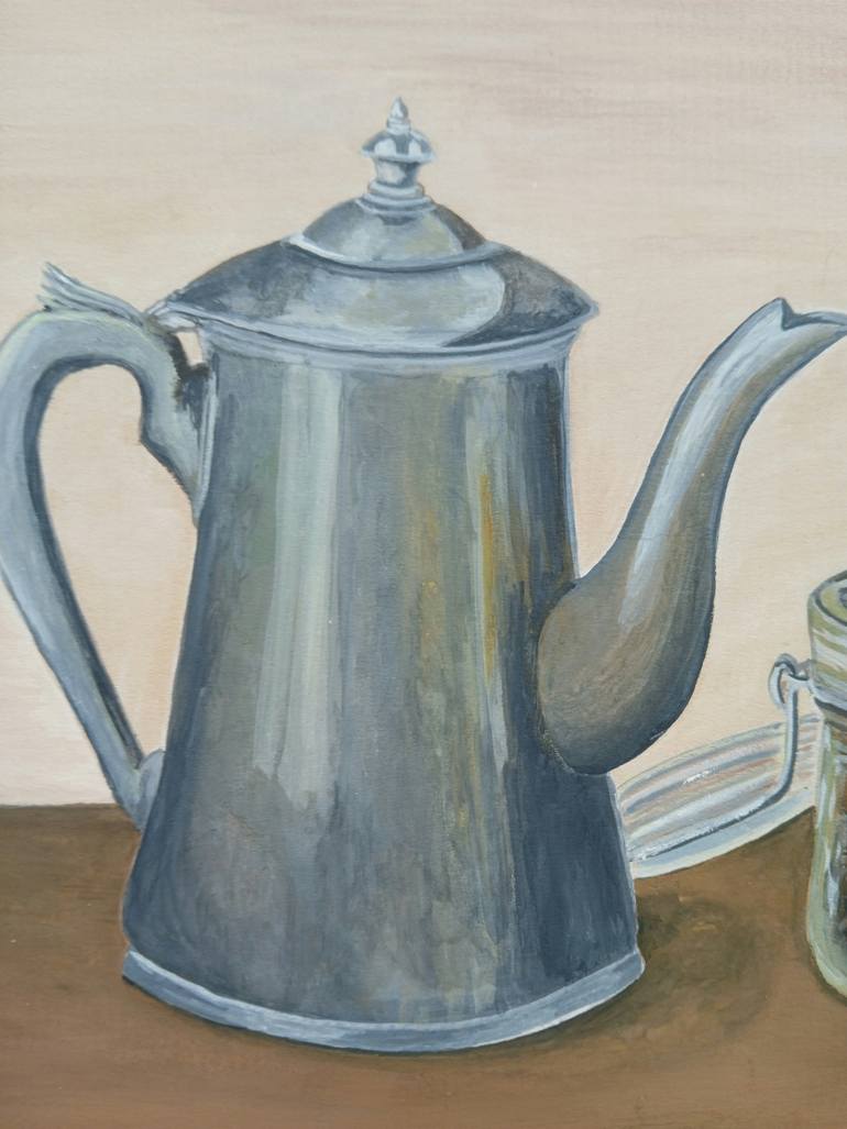 Original Realism Food & Drink Painting by Elizzy Almeni