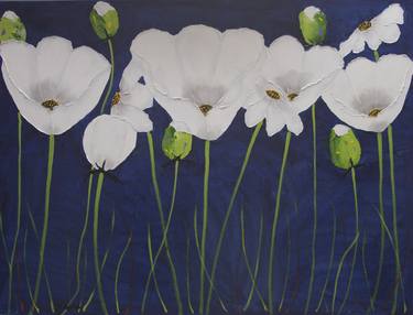 Original Impressionism Floral Paintings by Robert Coffey