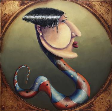 Original Surrealism Popular culture Paintings by PABLO MOLINA CORDOBA