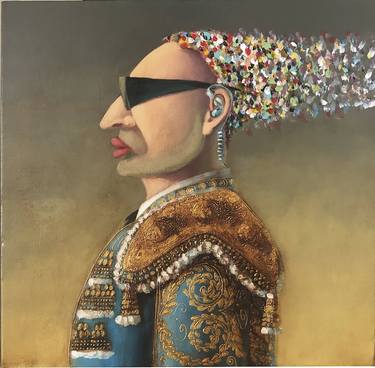 Original Surrealism Popular culture Paintings by PABLO MOLINA CORDOBA